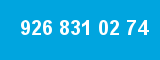 926 831 02 74 926 831 02 74